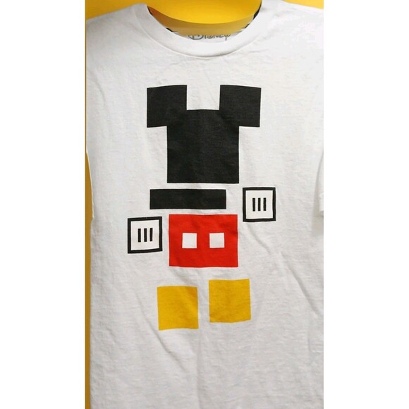 Disney Neff Mickey Mouse T-Shirt Men’s L White Graphic Streetwear Tee - Picture 4 of 6